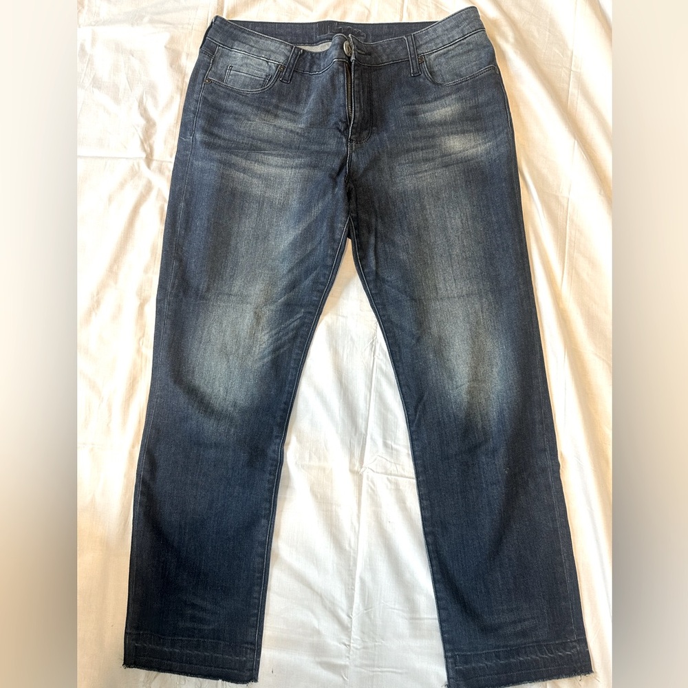 Kut from the kloth cropped denim jeans